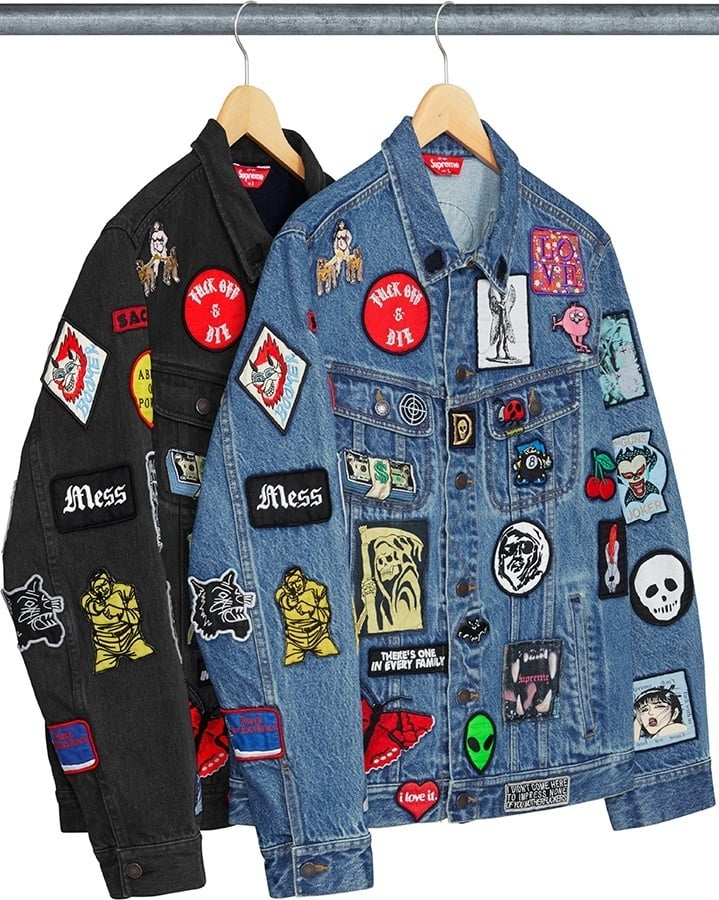 Patches Denim Trucker Jacket